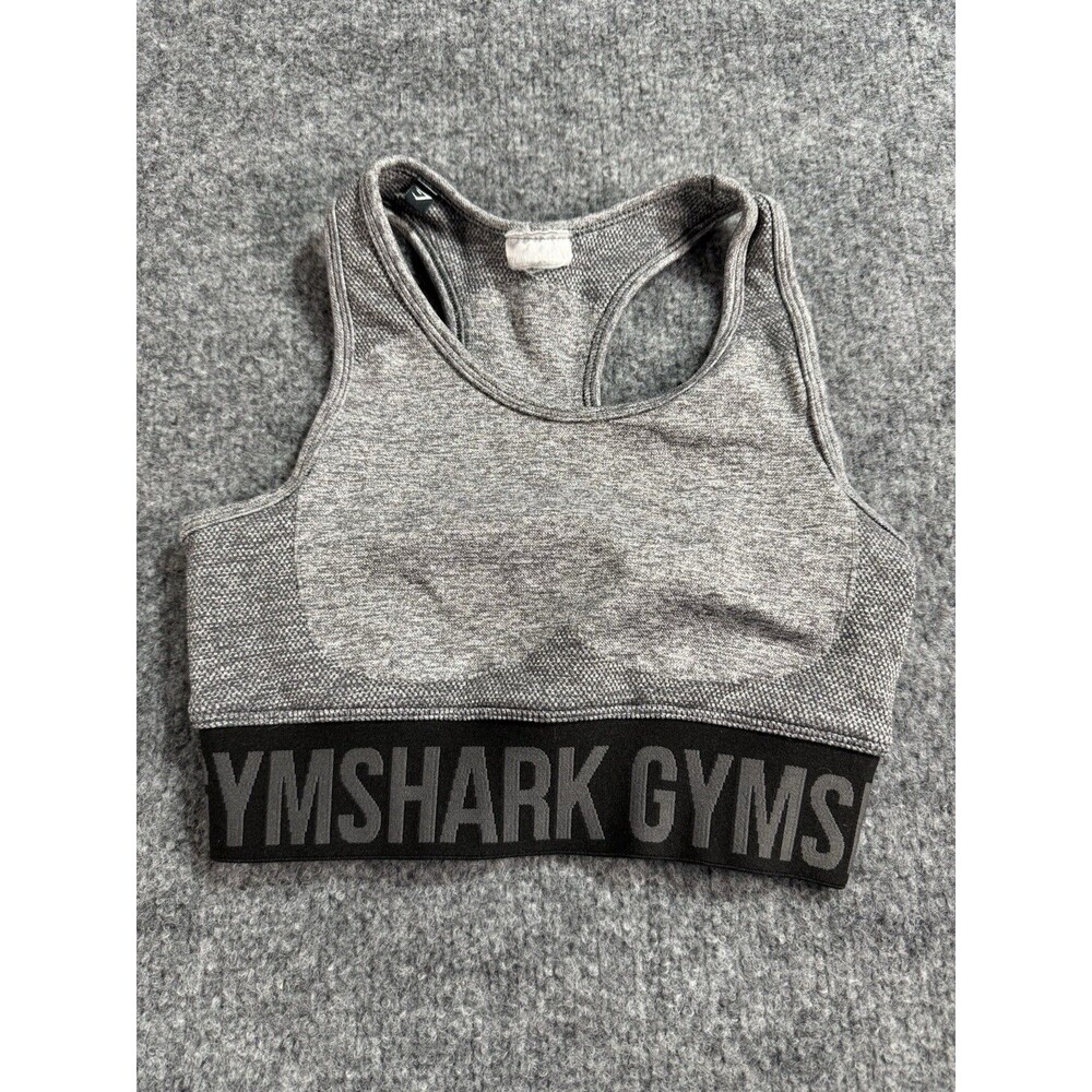Gymshark Sports Bra – Gray – No Size Tag – Fits XS/S – Racerback